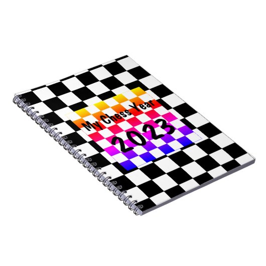 Mijn Schachjaar 2023, Notitieboek (Rechterzijde)