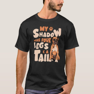 Mijn schaduw heeft vier leeuwen en een staartje -  t-shirt