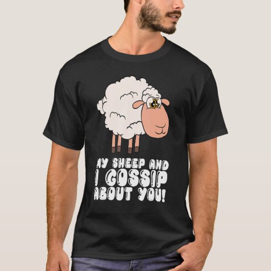 Mijn schapen en ik gaan over jou t-shirt (Voorkant)