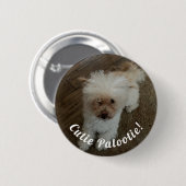 Mijn schatje ronde button 5,7 cm (Voorkant /achterkant)
