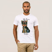 Mijn Schattige Diva Poo T-shirts (Voorkant volledig)