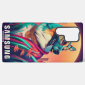 Mijn schattige hond in vanille Galaxy SM-S9210! Samsung Galaxy Hoesje (Achterkant horizontaal)