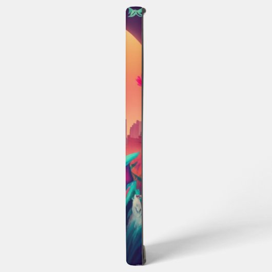 Mijn schattige hond in vanille Galaxy SM-S9210! Samsung Galaxy Hoesje (Linkerkant)