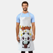 Mijn Schattige Panda Schort (Gedragen)