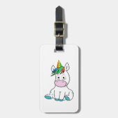 Mijn schattige Unicorn Bagagelabel (Voorkant verticaal)