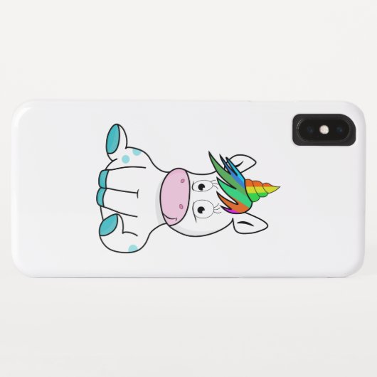 Mijn schattige Unicorn Case-Mate iPhone Case (Achterkant (horizontaal))