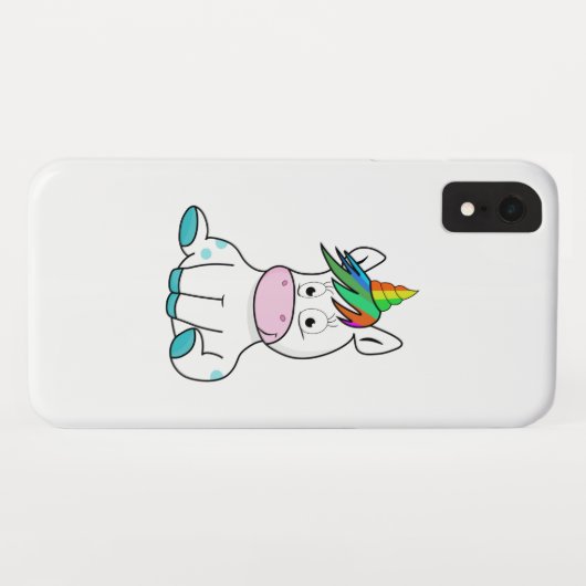 Mijn schattige Unicorn Case-Mate iPhone Case (Achterkant (horizontaal))
