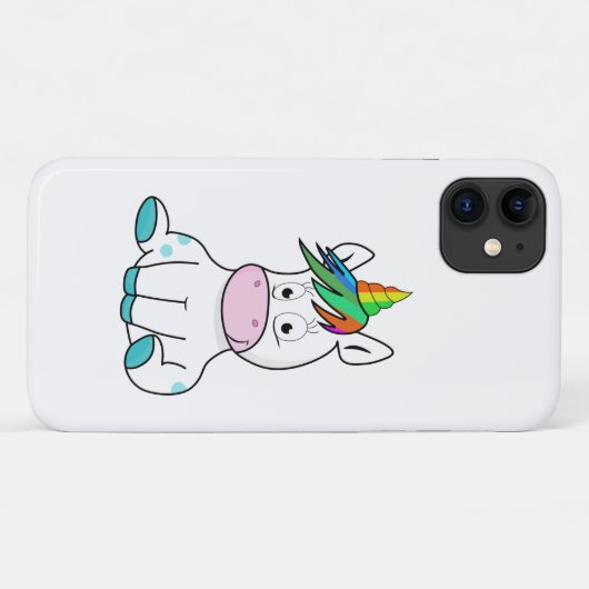 Mijn schattige Unicorn Case-Mate iPhone Case (Achterkant (horizontaal))