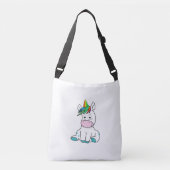 Mijn schattige Unicorn Crossbody Tas (Voorkant)