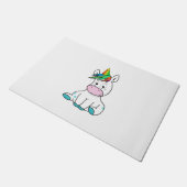 Mijn schattige Unicorn Deurmat (Schuin)