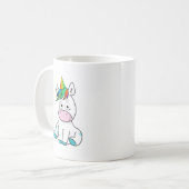 Mijn schattige Unicorn Koffiemok (Voorkant links)