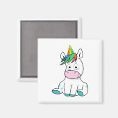 Mijn schattige Unicorn Magneet (Voorkant / Achterkant)
