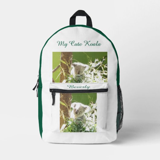 Mijn Schattigee koala, rugzak (Voorkant)
