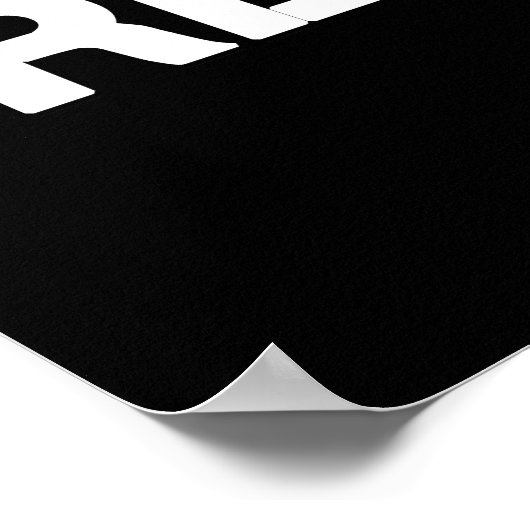 Mijn scheikunde Puns halen zelden reacties Poster (Hoek)