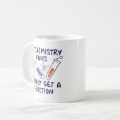 Mijn scheikunde Puns krijgen zelden een reactie Koffiemok (Voorkant links)