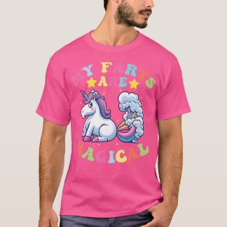 Mijn Scheten Zijn Magisch Grappige Scheidende Eenh T-shirt