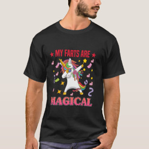 Mijn scheten zijn magische grappige eenhoorn grap t-shirt
