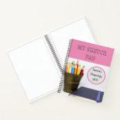 Mijn schetsadvertentie voor haar kunsttekenfilm No Notitieboek (Binnen)