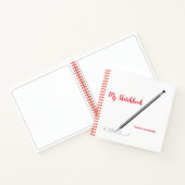 Mijn Schetsboek met Naam Personalisatie Notitieboek (Binnen)