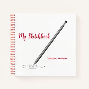 Mijn Schetsboek met Naam Personalisatie Notitieboek