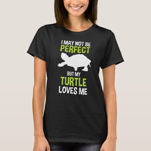 Mijn schildpad houdt van me t-shirt (Voorkant)