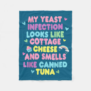 Mijn Schimmelinfectie Grappige Vieze Volwassenen H Fleece Deken