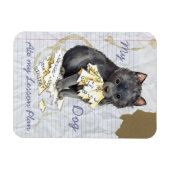 Mijn Schipperke Ate Mijn Lesson Plan Magneet (Horizontaal)