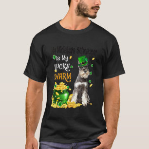 Mijn Schnauzer is mijn luie luie luidop luidop. T-shirt