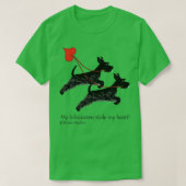 Mijn Schnauzers hebben mijn hart Classic TShirt ge (Design voorkant)