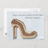 Mijn schoenen Briefkaart (Voorkant / Achterkant)