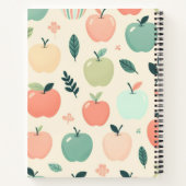 Mijn School Herinneringen aangepaste appels Spiraa Notitieboek (Achterkant)