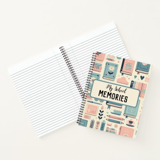 Mijn School Herinneringen aangepaste Boeken en pla (Binnen)