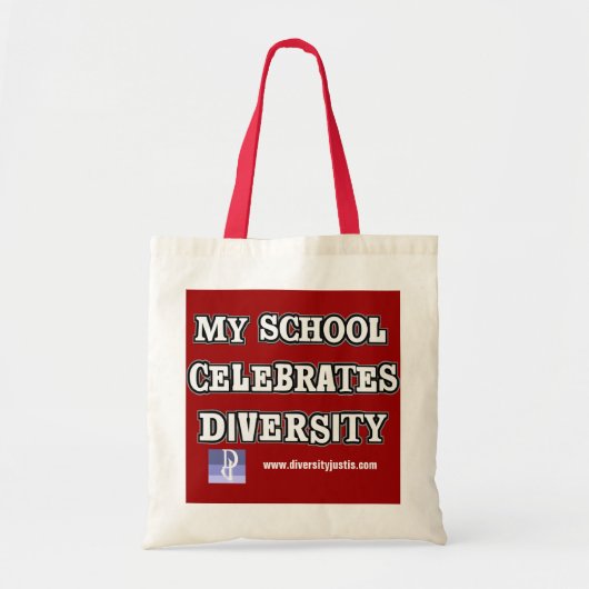 Mijn school viert Diversiteit Tote Bag (Voorkant)