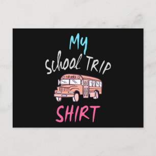Mijn Schoolreis T-shirt Briefkaart