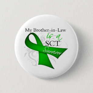 Mijn schoonbroer-in-Wet Stem Cell Transplant Survi Ronde Button 5,7 Cm