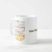 Mijn schoondochter is mijn favoriete kind, modern koffiemok (Voorkant links)