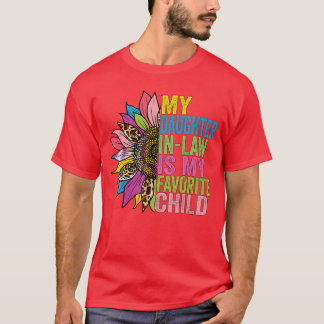 Mijn schoondochter is mijn favoriete kind Zonneblo T-shirt