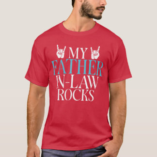 Mijn schoonvader is geweldig Schoonvader cadeau gr T-shirt