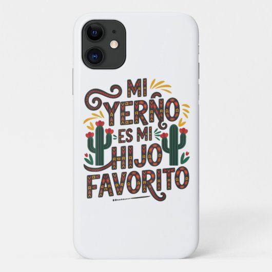 Mijn schoonzoon is lievelingskind Case-Mate iPhone case (Achterkant)