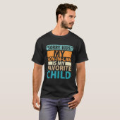 Mijn schoonzoon is mijn favoriete kind Moederdag f T-shirt (Voorkant volledig)