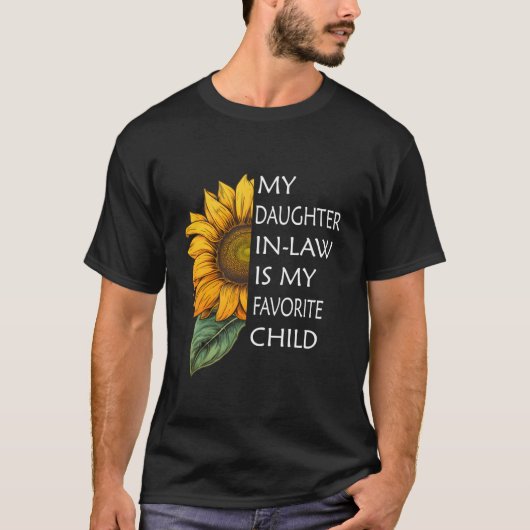 Mijn Schoonzoon Is Mijn Favoriete Kind T-shirt (Voorkant)