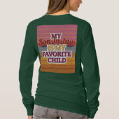 Mijn schoonzoon is mijn favoriete T-shirt voor kin (Achterkant)