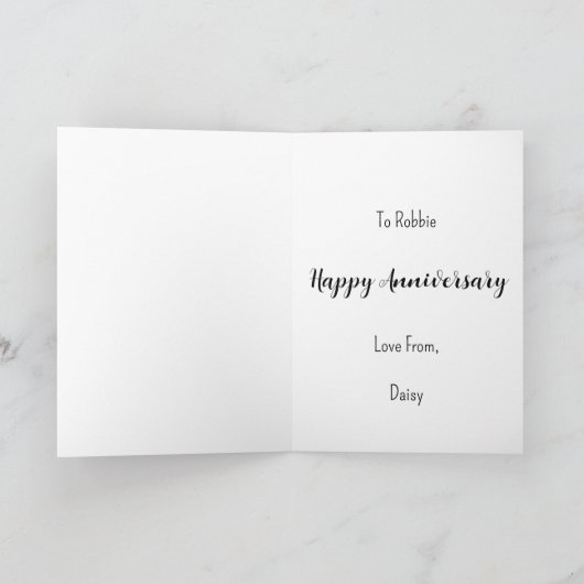 Mijn Schoppenaas in het Wilde Spel van het Leven L Kaart (Binnen)