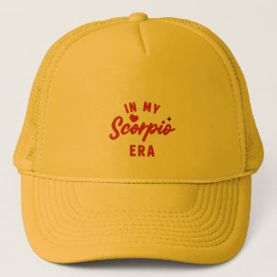 mijn Schorpioen tijdperk pet, Schorpioen verjaarda Trucker Pet