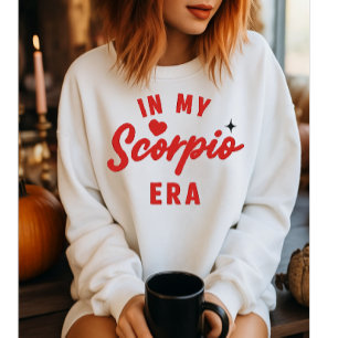 mijn schorpioen tijdperk sweatshirt, Schorpioen ve Trui