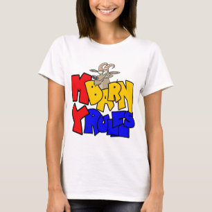 Mijn schuur Mijn regels Geit T-shirt