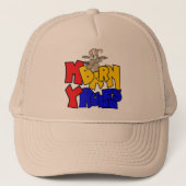 Mijn schuur Mijn regels Geit Trucker Pet (Voorkant)