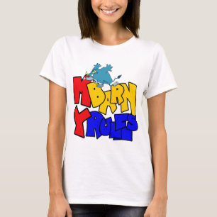 Mijn schuur Mijn regels stier T-shirt