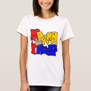 Mijn schuur Mijn regels Zuivel Koe T-shirt