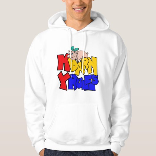 Mijn schuur regelt mijn varken hoodie (Voorkant)